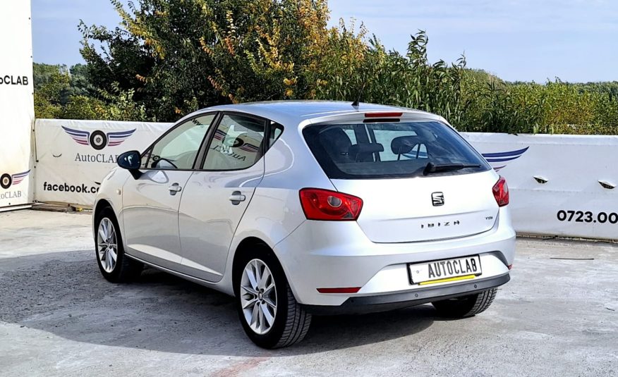 Seat Ibiza 2015, 1.2 Benzina, 86 CP, Euro 5, Pret – 6.290 Euro